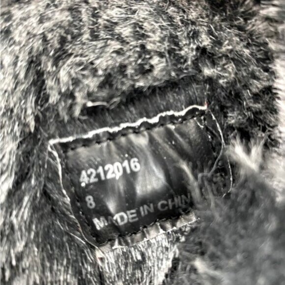 Vintage Atelier Noir Thinsulate Red Leather Lace Up Round Toe Winter Boots 8 - Picture 9 of 13